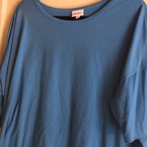 Lularoe Robins egg blue Irma 2xl